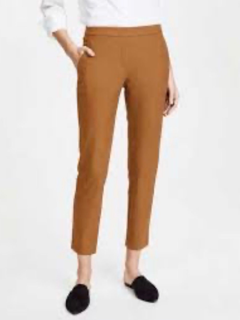 Theory Camel Tan Tailored Ankle
Dress Pants - Size 2
